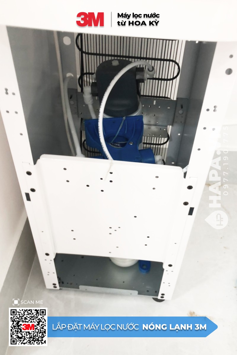 Hình ảnh lắp đặt thực tế của Cây Nước Nóng Lạnh 3M tại Chung Cư SunHome, Sơn Trà, Đà Nẵng