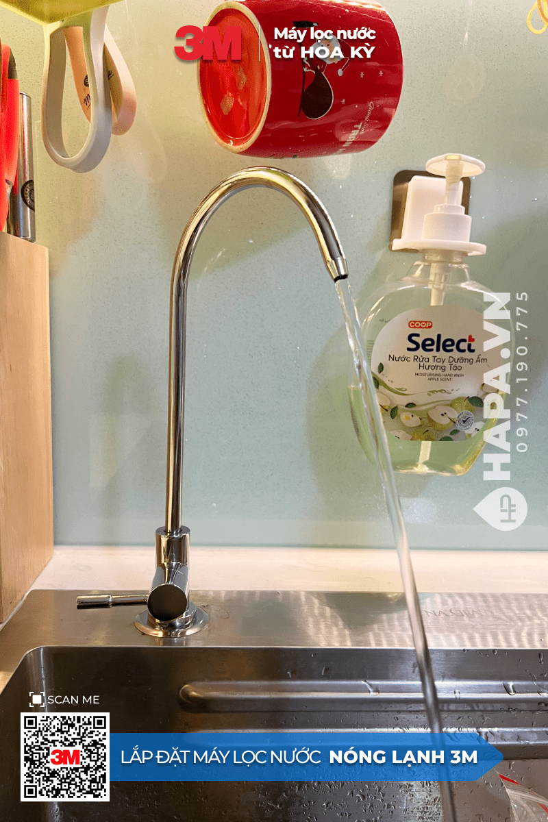 Hình ảnh lắp đặt thực tế của Cây Nước Nóng Lạnh Để Bàn 3M HCD-CS01 tại Safira Khang Điền, Quận 9 - 04