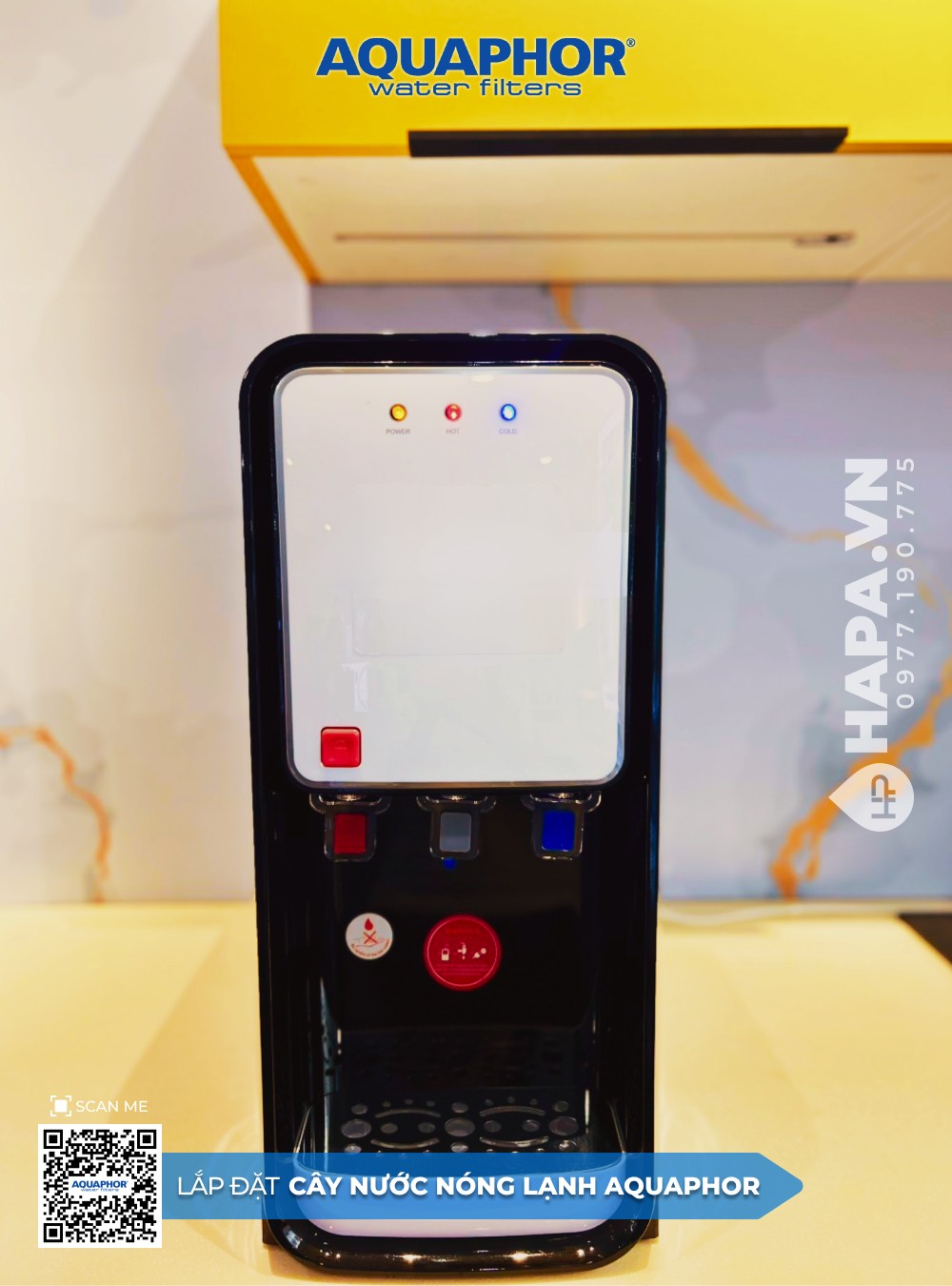 Hình Ảnh Cây Nước Nóng Lạnh AQUAPHOR tại Chung Cư 155 Nguyễn Chí Thanh, Quận 5 TP Hồ Chí Minh 01