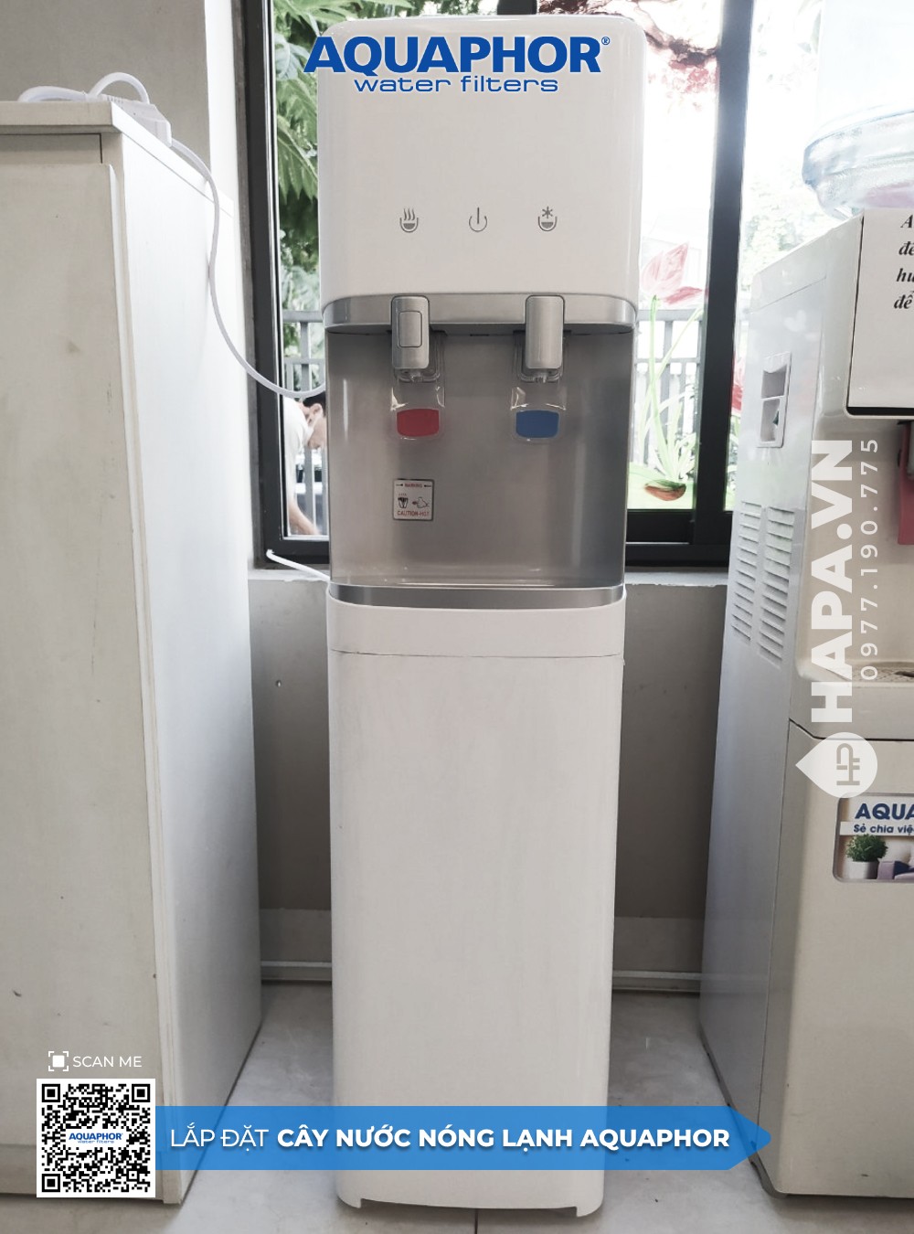 Lắp Đặt Cây Nước Nóng Lạnh AQUAPHOR tại Akari City, Bình Tân, TPHCM 01