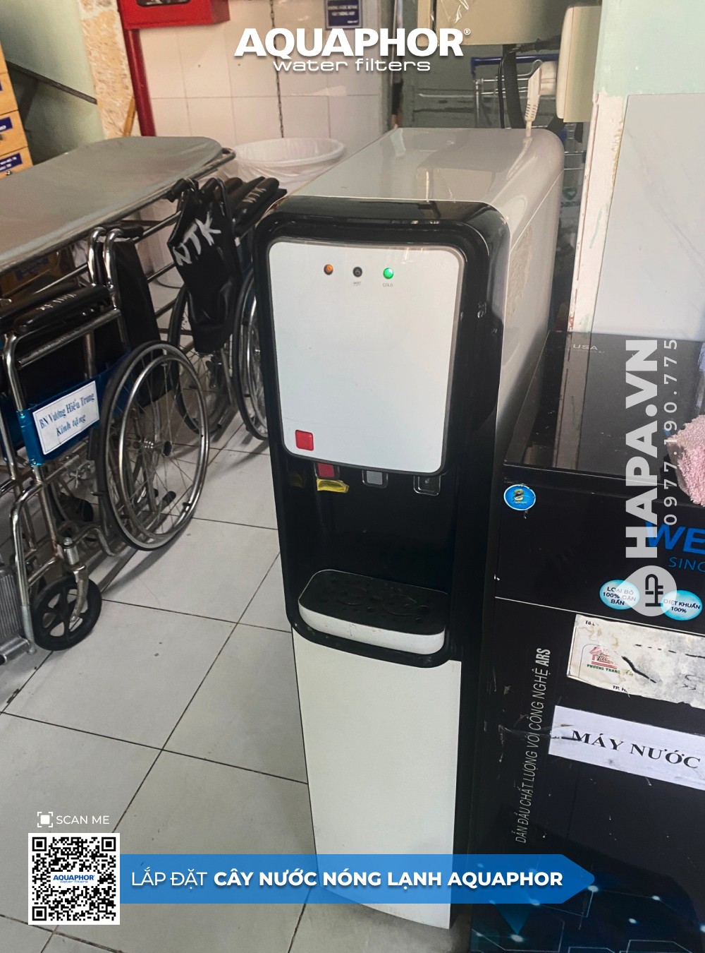 Hình Ảnh Cây Nước Nóng Lạnh AQUAPHOR tại Khu Căn Hộ C Sky View, TP. Thủ Dầu Một, Bình Dương 01