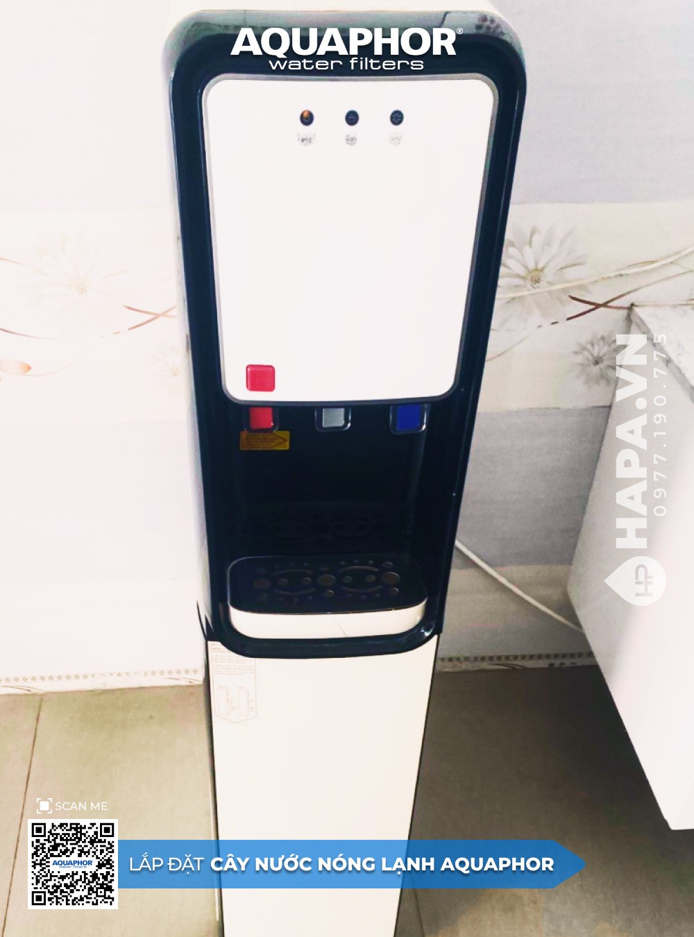 Hình Ảnh Cây Nước Nóng Lạnh AQUAPHOR tại Khu Căn Hộ C Sky View, TP. Thủ Dầu Một, Bình Dương 03