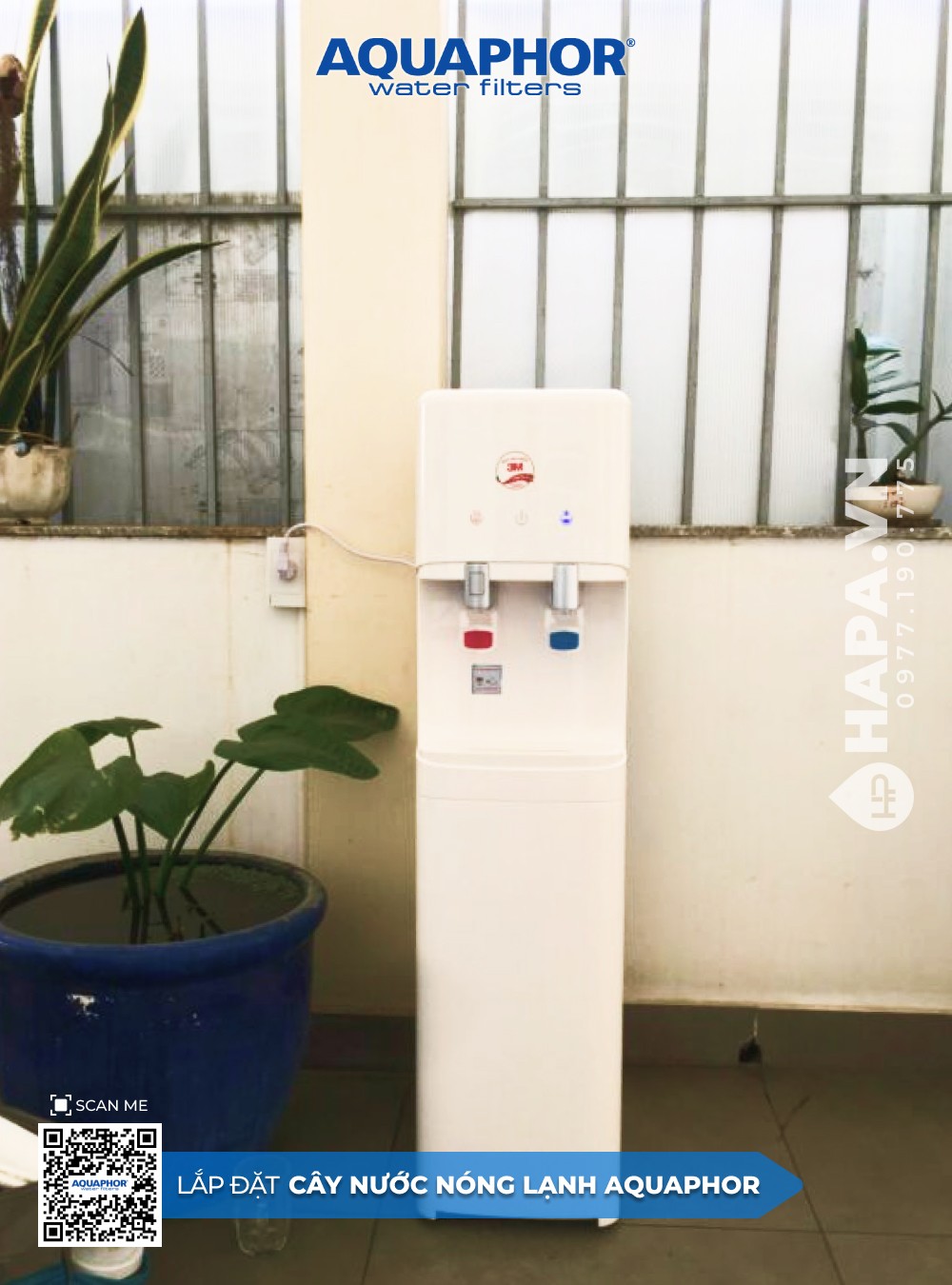 Hình Ảnh Cây Nước Nóng Lạnh AQUAPHOR tại Chung Cư Vĩnh Niệm, Lê Chân Hải Phòng 04