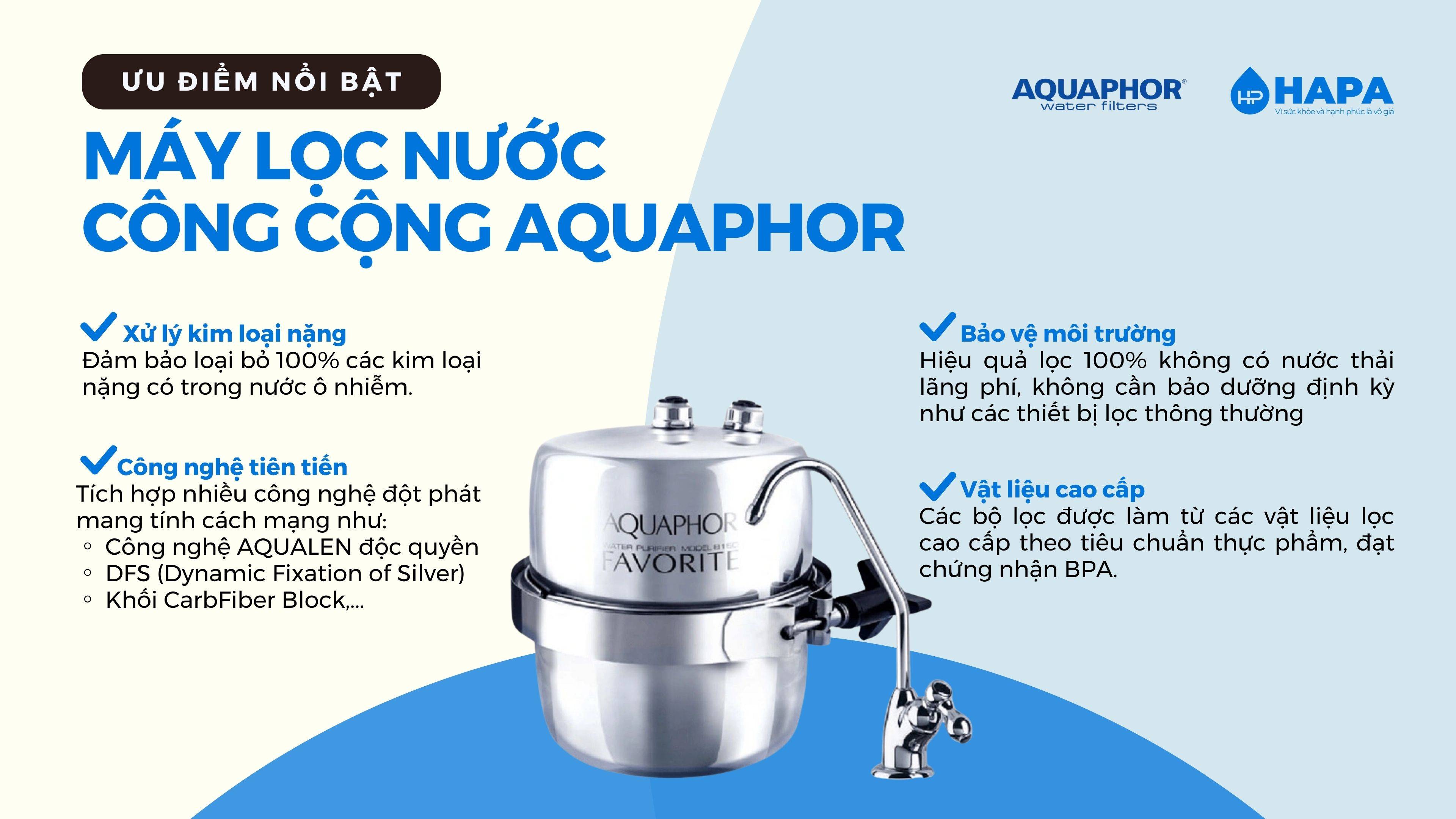 Máy Lọc Nước Công Cộng Aquaphor