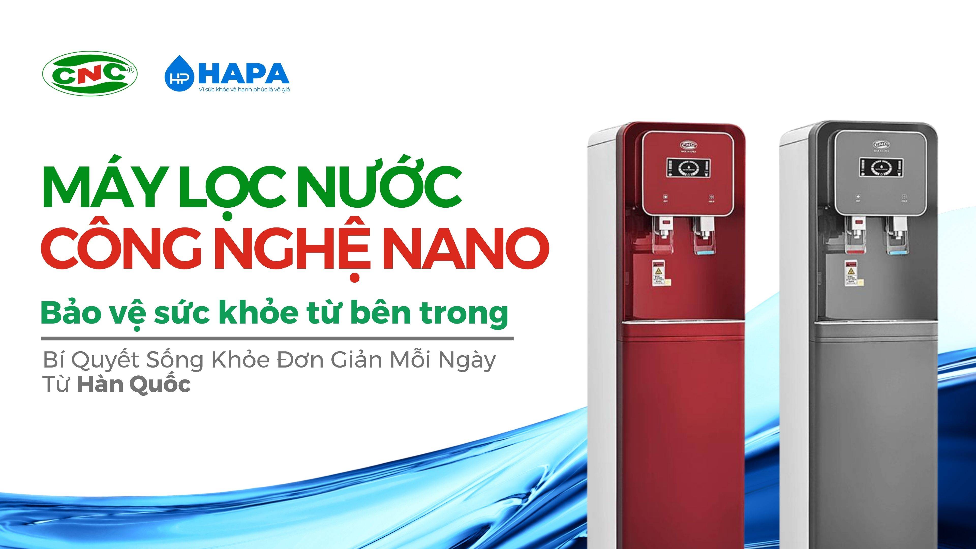 Máy Lọc Nước Nano CNC