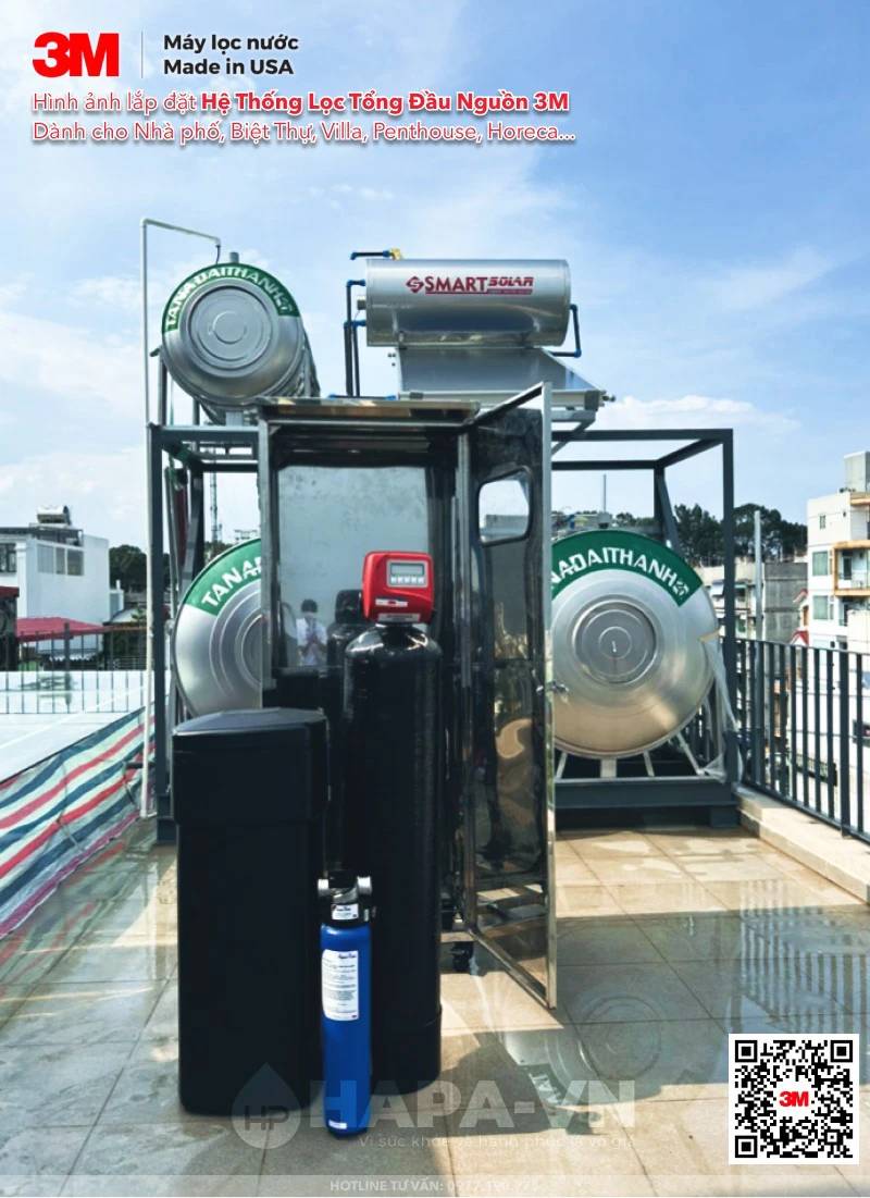 Hình Ảnh Lắp Đặt Thực Tế Của Máy Lọc Nước Đầu Nguồn 3M