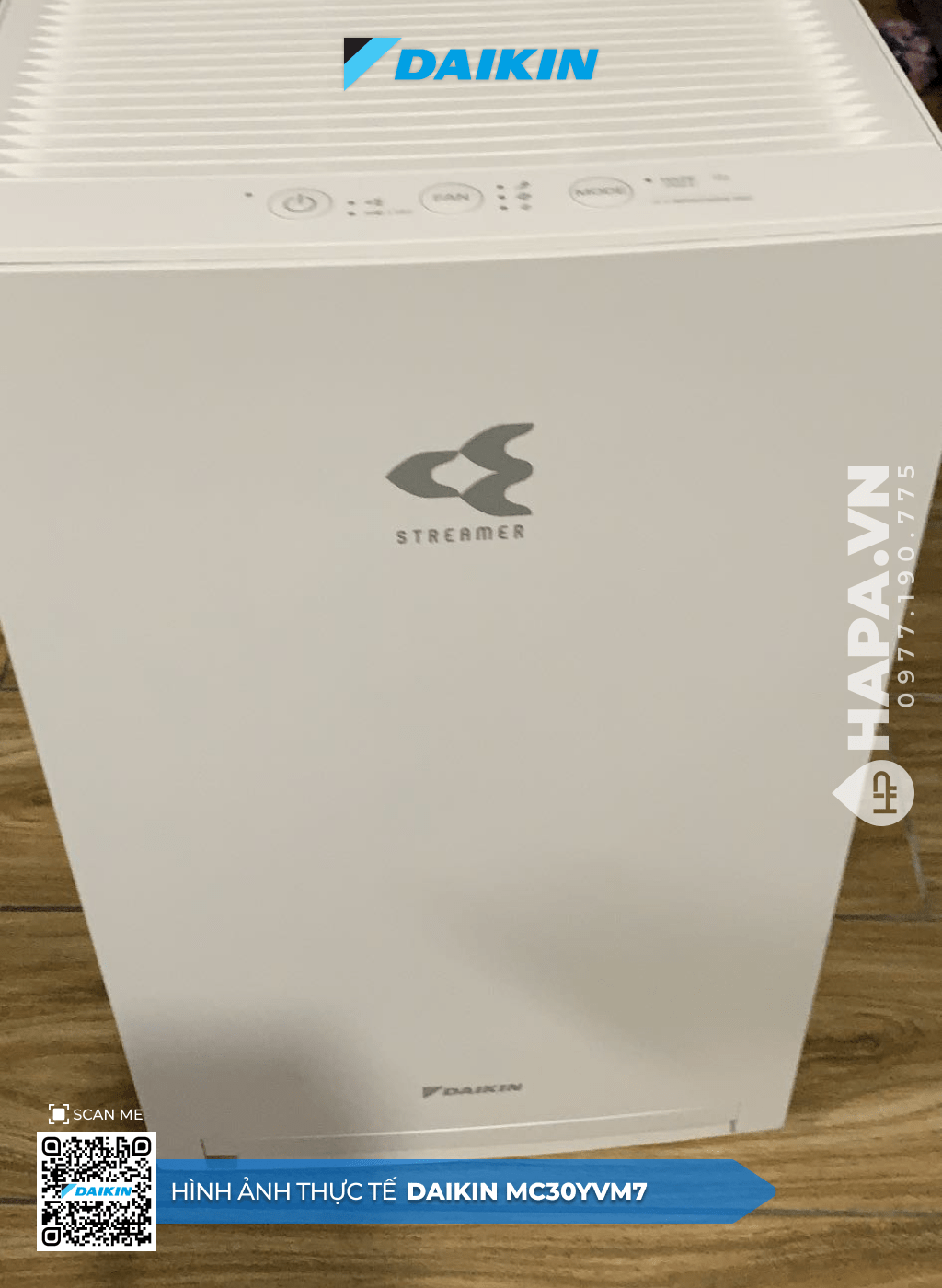 Hình ảnh thực tế của Máy Lọc Không Khí DAIKIN MC30YVM7 tại The Antonia, Quận 7, TP HCM - 01