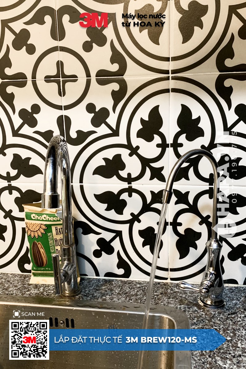 Hình ảnh lắp đặt thực tế của Máy Lọc Nước 3M BREW120-MS tại Golden River, Quận 1, TP. HCM - 3