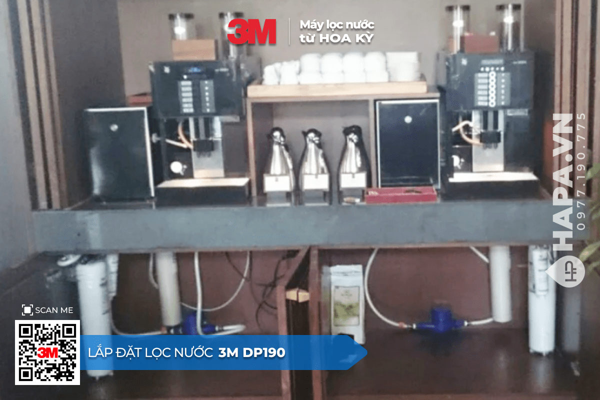 Lắp Đặt Máy Lọc Nước 3M DP190 tại Quán Cafe, Quận 2, TP HCM - 02