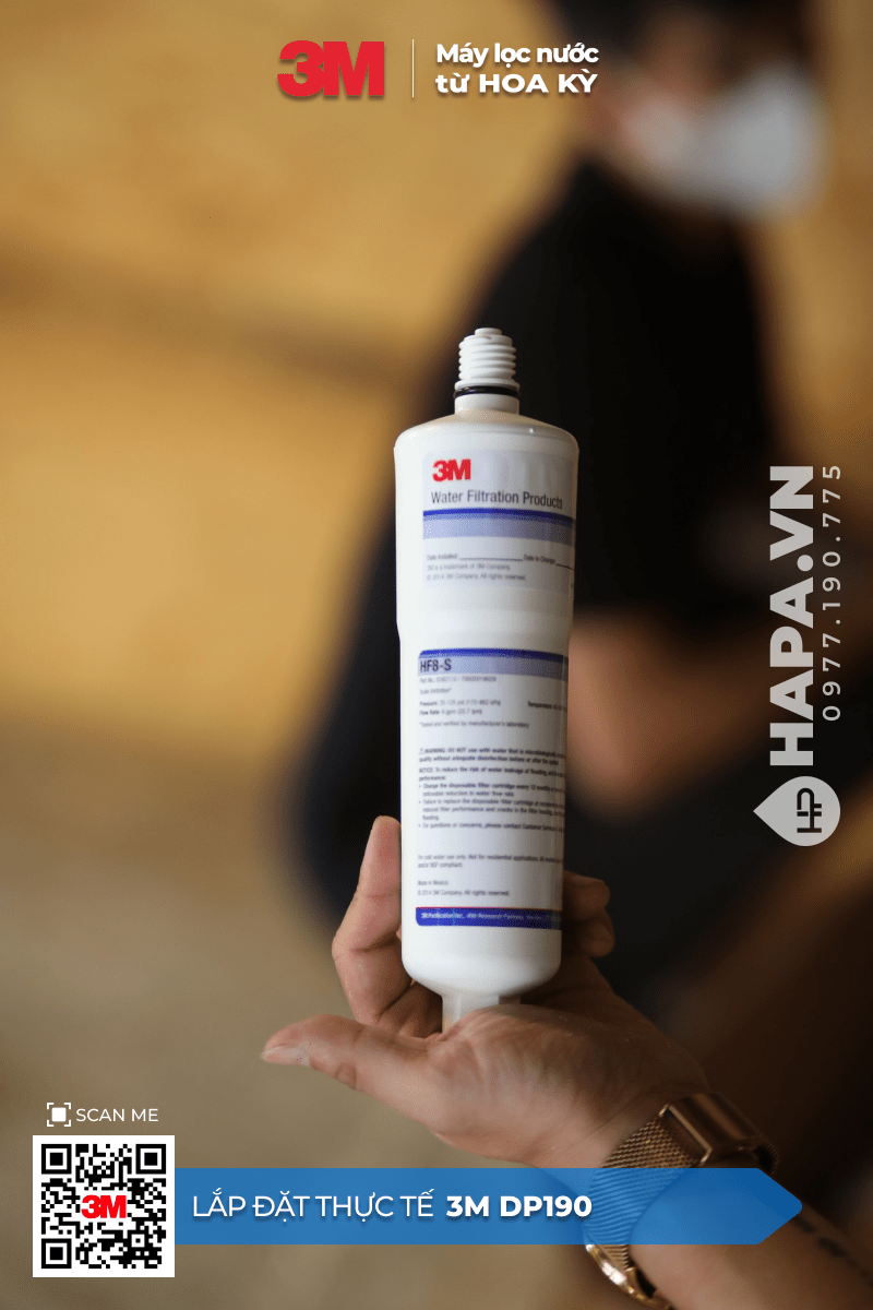 Hình ảnh thực tế Lắp Đặt Máy Lọc Nước 3M DP190 tại Trạm Rang Cà Phê, Quận 2, TP HCM - 04