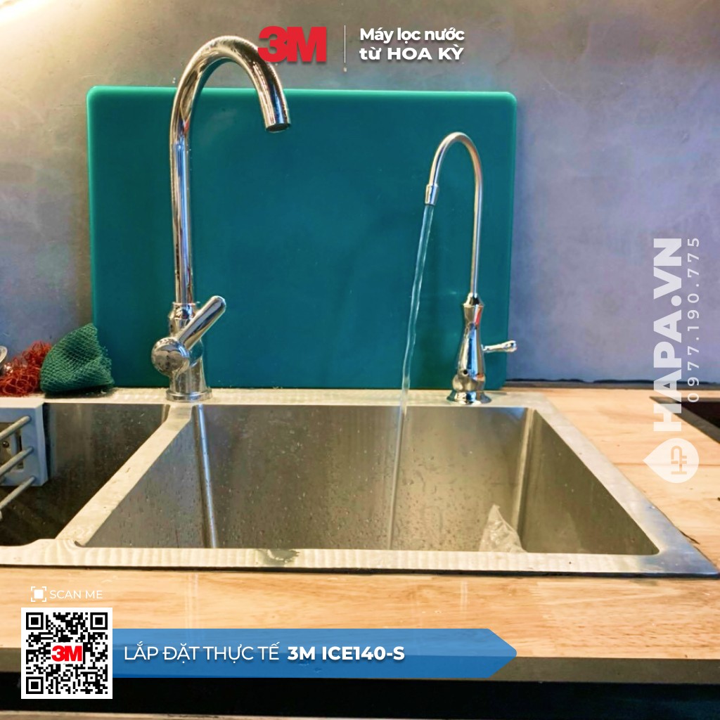 Hình ảnh Lắp Đặt Máy Lọc Nước 3M ICE140-S tại Quán Cà Phê, Quận 7, TP. HCM - 3