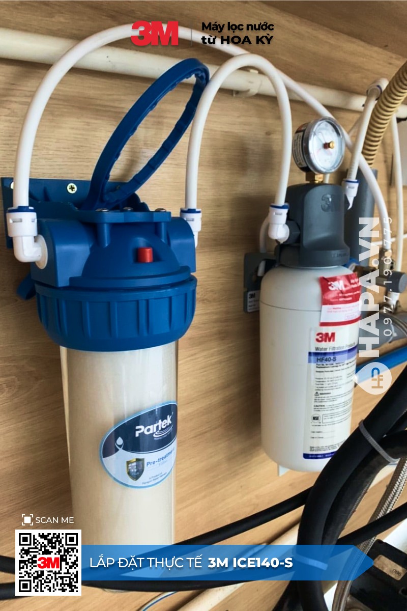 Hình ảnh Lắp Đặt Máy Lọc Nước 3M ICE140-S tại Sense City, Quận 9, TP. HCM - 2