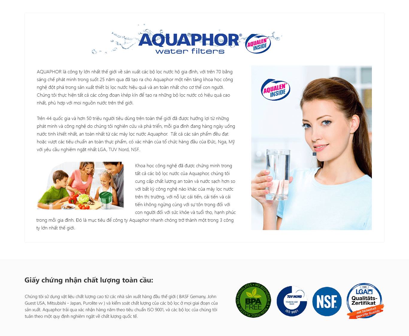 Máy Lọc Nước Aquaphor