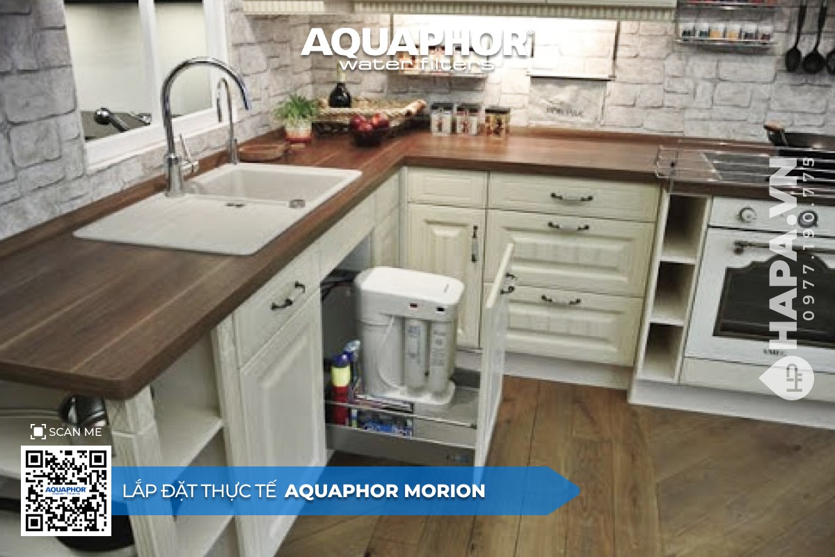 Hình ảnh lắp đặt Máy Lọc Nước AQUAPHOR MORION Cao Cấp tại Milky Way, Bình Tân, TP. HCM - 2