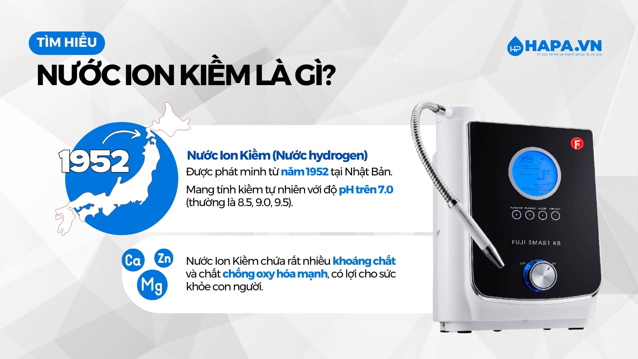 Nước iON kiềm là gì?