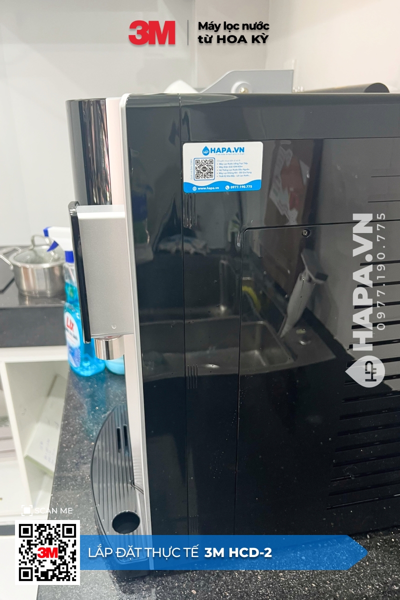 Lắp đặt Máy Lọc Nước Nóng Lạnh Để Bàn 3M HCD-2 - Quận 7, TP. HCM (2)