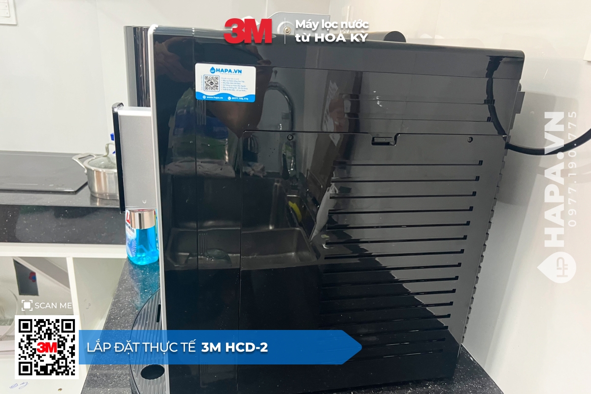 Lắp đặt Máy Lọc Nước Nóng Lạnh Để Bàn 3M HCD-2 - Quận 7, TP. HCM (4)