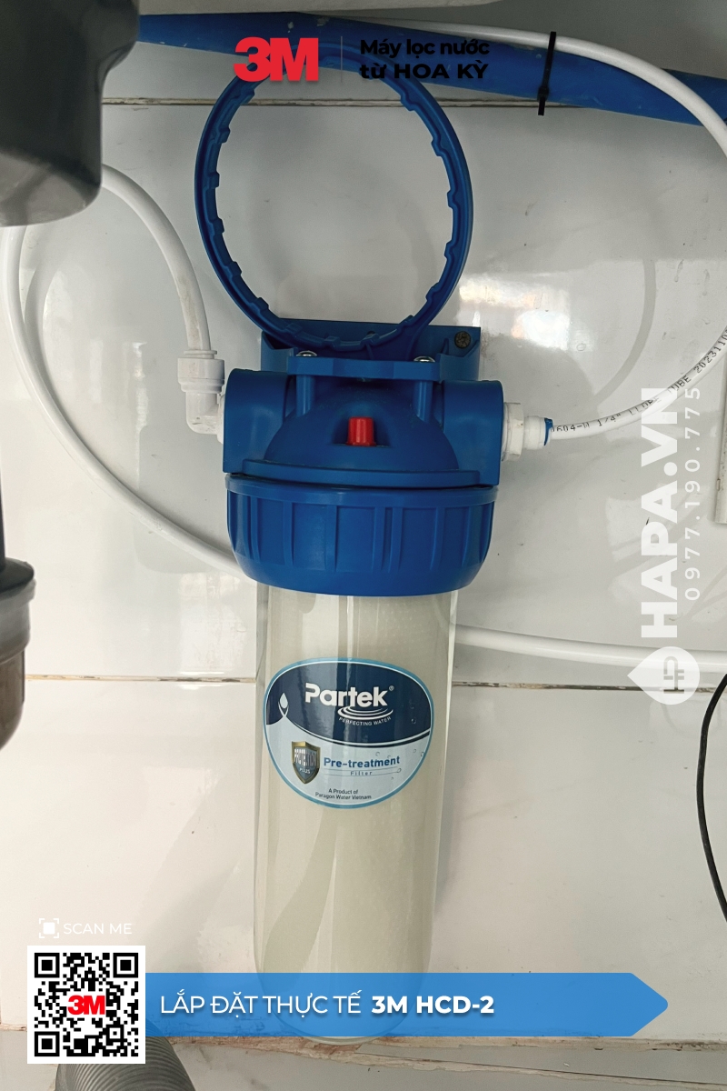 Lắp đặt Máy Lọc Nước Nóng Lạnh Để Bàn 3M HCD-2 - Quận 7, TP. HCM (5)