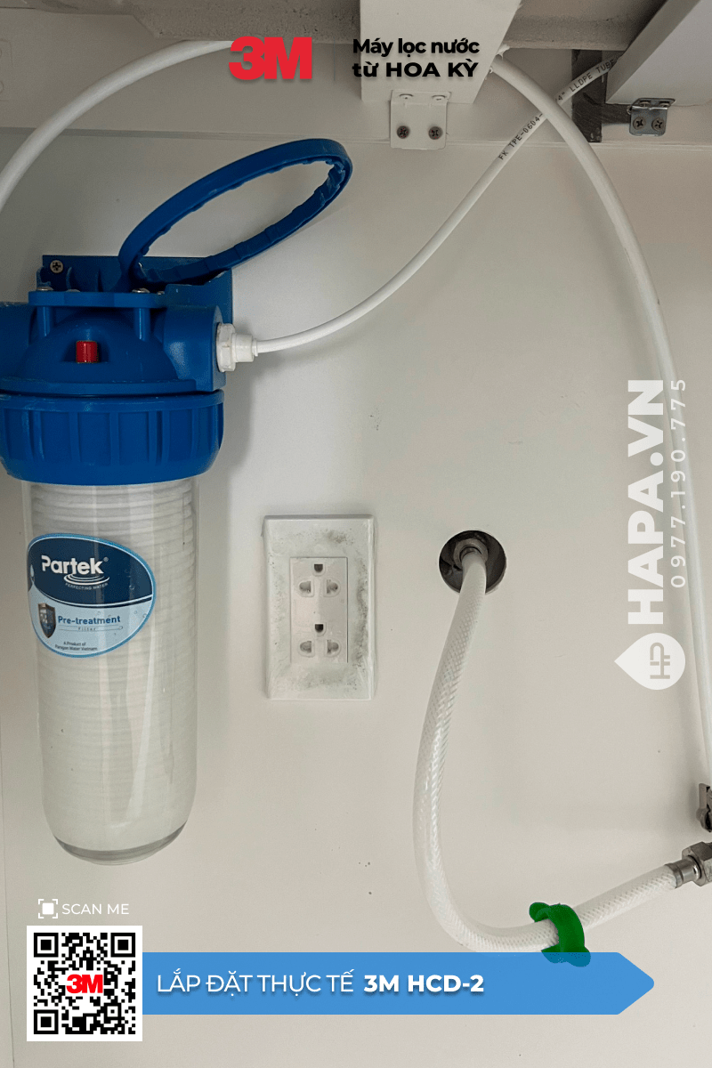 Hình ảnh lắp đặt thực tế của Máy Lọc Nước Nóng Lạng Để Bàn 3M HCD-2 tại Jamila Khang Điền, Quận 9, TP. HCM - 04