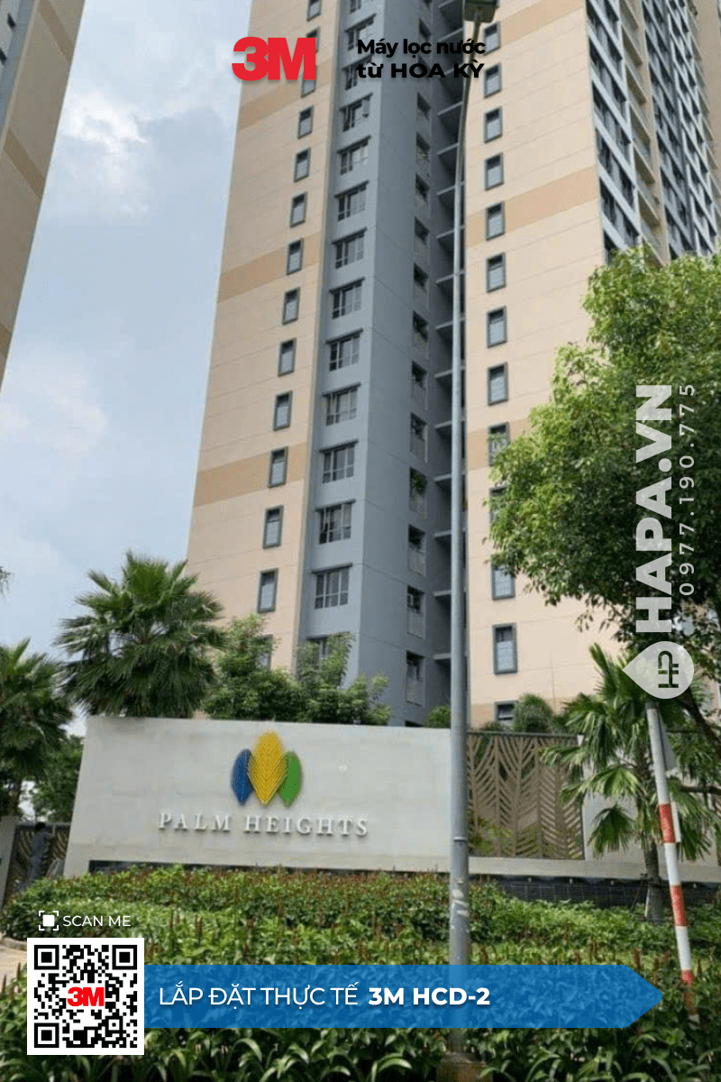 Hình ảnh thực tế của Máy Lọc Nước Nóng Lạnh Để Bàn 3M HCD-2 lắp đặt tại Palm Height, Quận 2 - 02