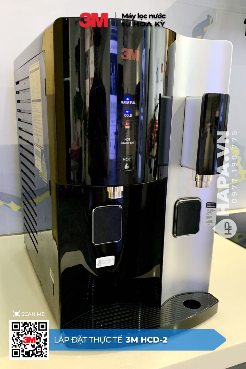 Hình ảnh lắp đặt thực tế của Máy Lọc Nước Nóng Lạnh Để Bàn 3M HCD-2 tại Villa Park, Quận 9, TP. Hồ Chí Minh (1)