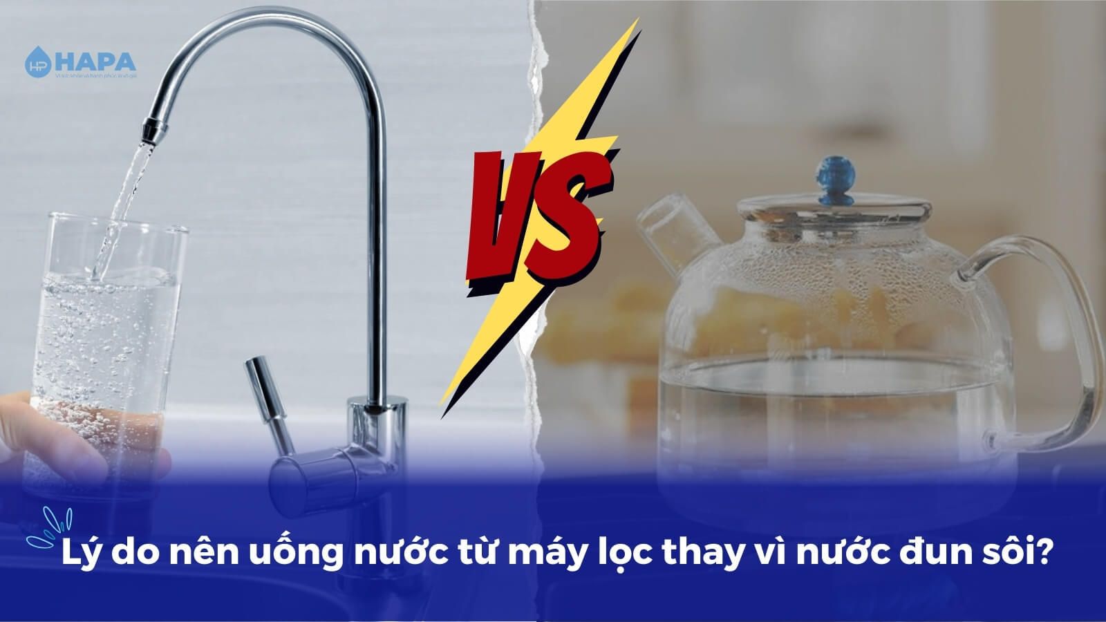 Nước từ máy lọc hoàn toàn có thể thay thế nước đun sôi