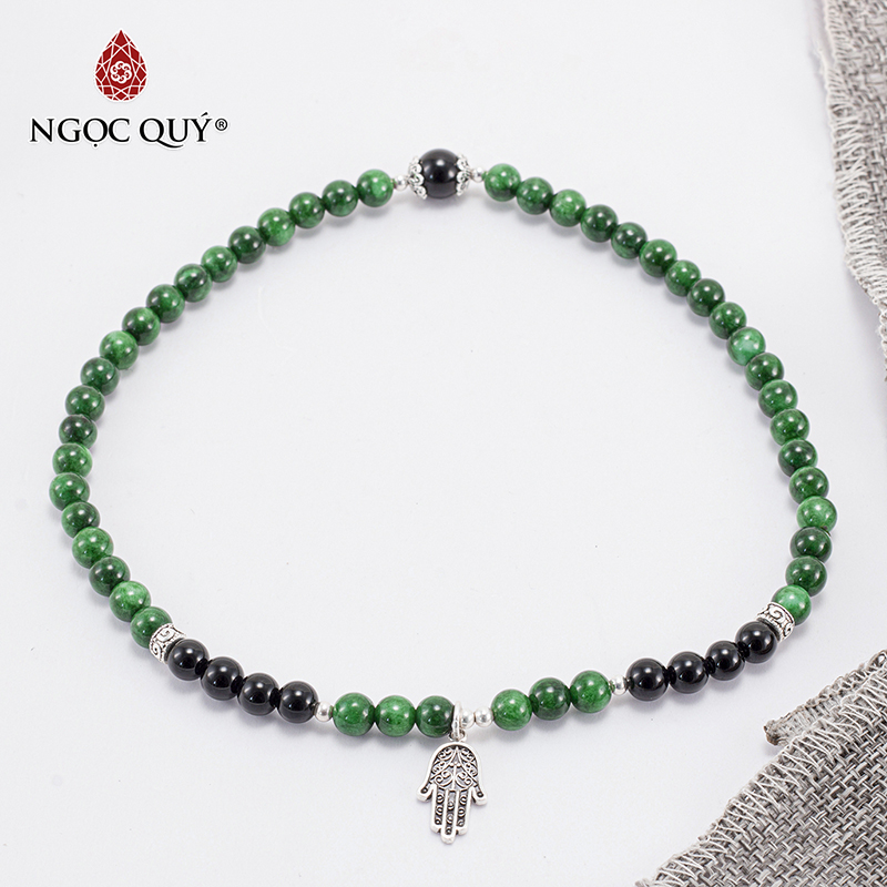 vòng tay đá cẩm thạch sơn thủy