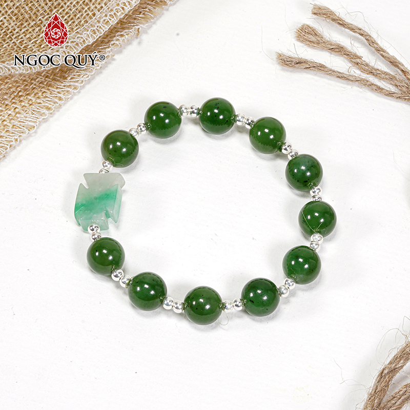 vòng tay đá ngọc bích