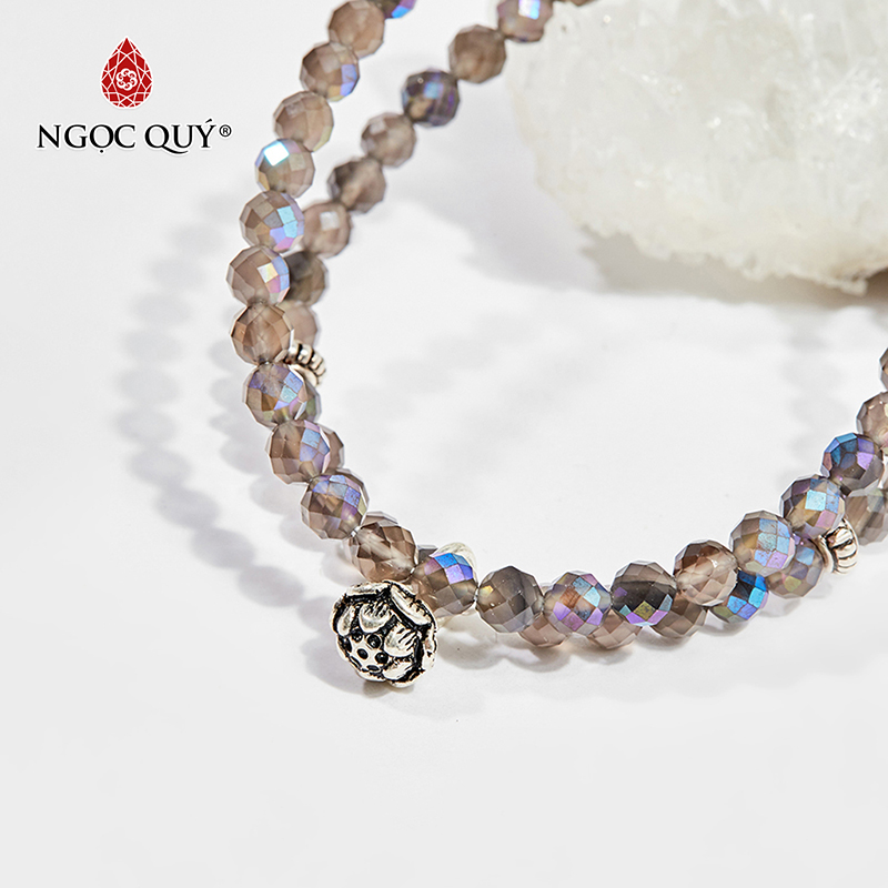 Vòng tay đá labradorite