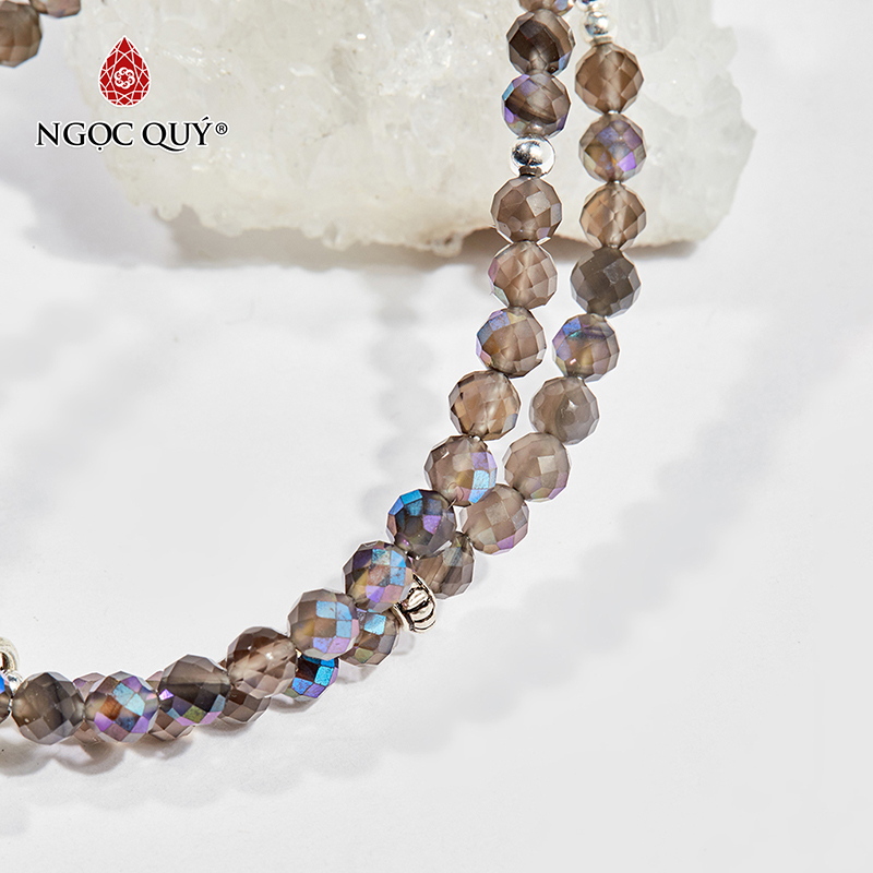 Vòng tay đá labradorite