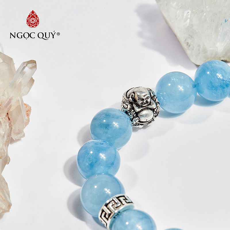 Vòng tay Đá Aquamarine