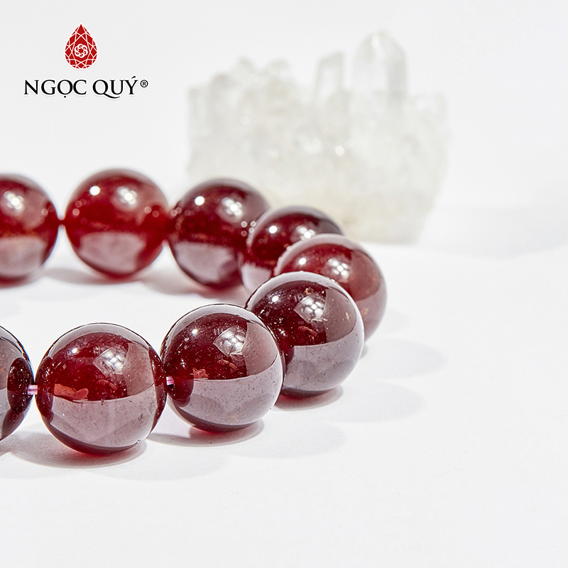 vòng tay đá garnet