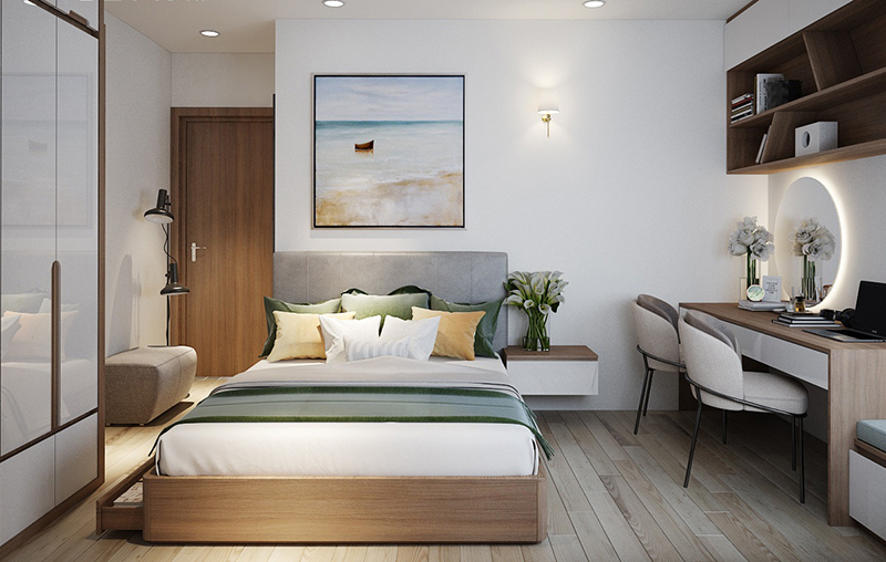 Bố trí phòng ngủ nhà cấp 4