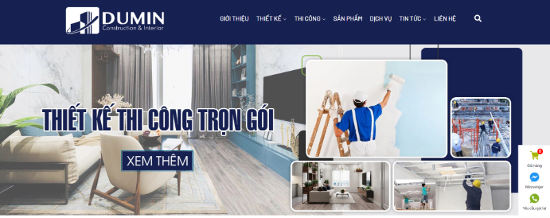 DỊch vụ tại DUMIN sẽ khiến bạn hài lòng