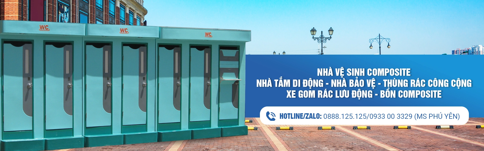 Nhà Vệ Sinh Composite Thành Phố Xanh