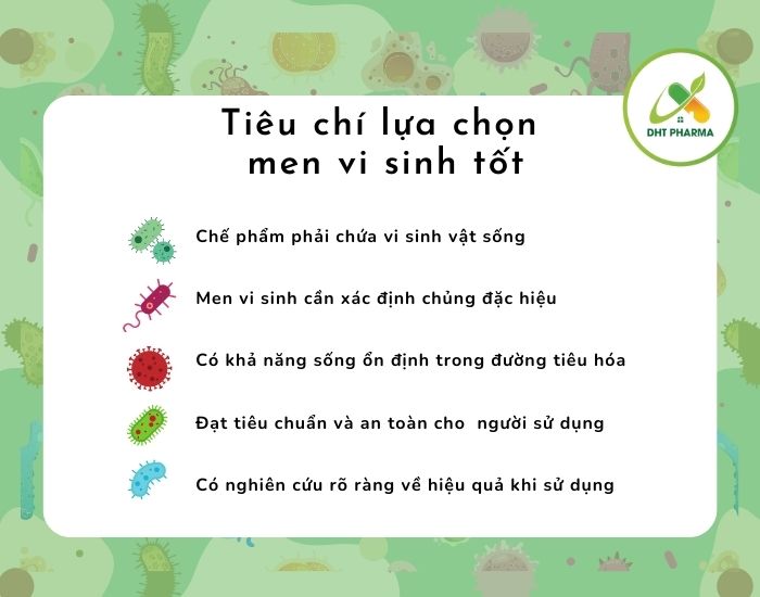 men vi sinh tốt