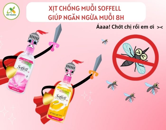 xịt chống muỗi soffell