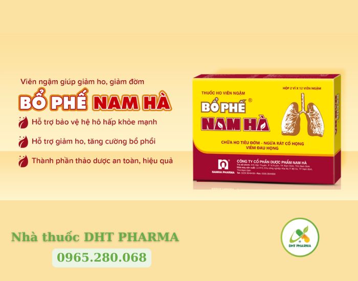 Viên Ngậm Bổ Phế Nam Hà