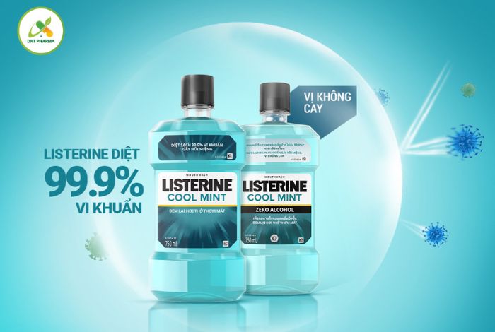 Nước súc miệng Listerine