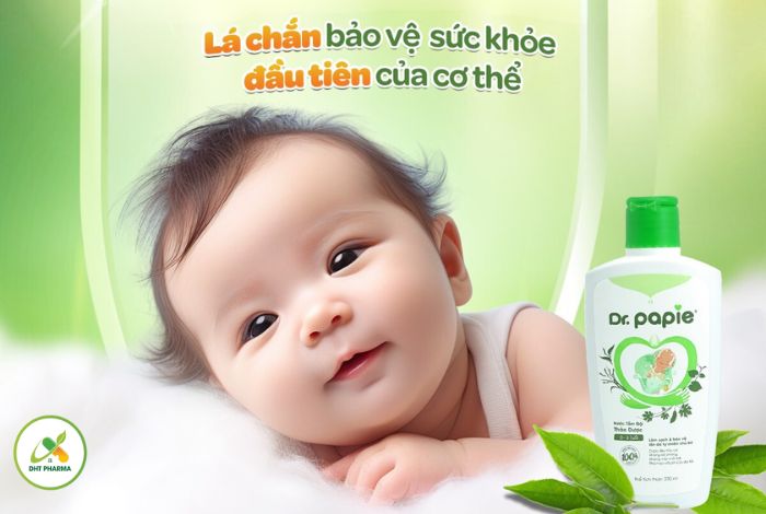 Nước tắm thảo dược Dr.Papie