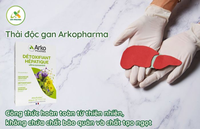 Thải độc gan Arkopharma