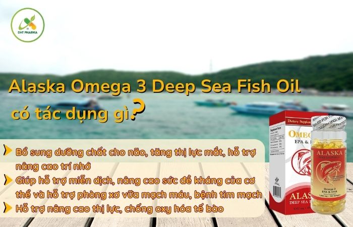 Alaska Omega 3 Deep Sea Fish Oil