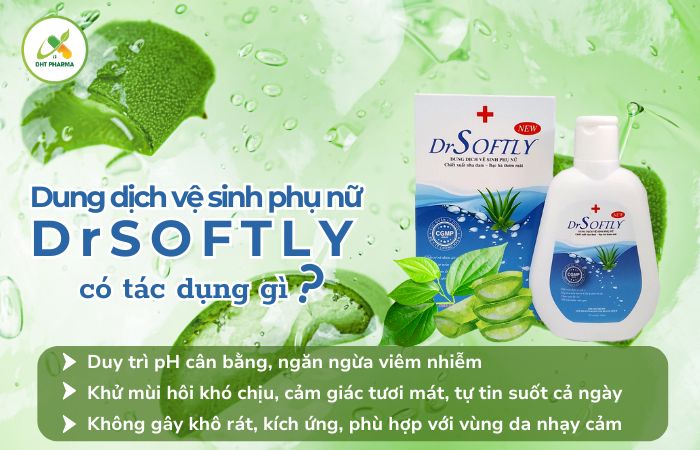 Dung dịch vệ sinh phụ nữ DrSoftly