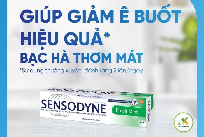 Kem đánh răng Sensodyne Fresh Mint