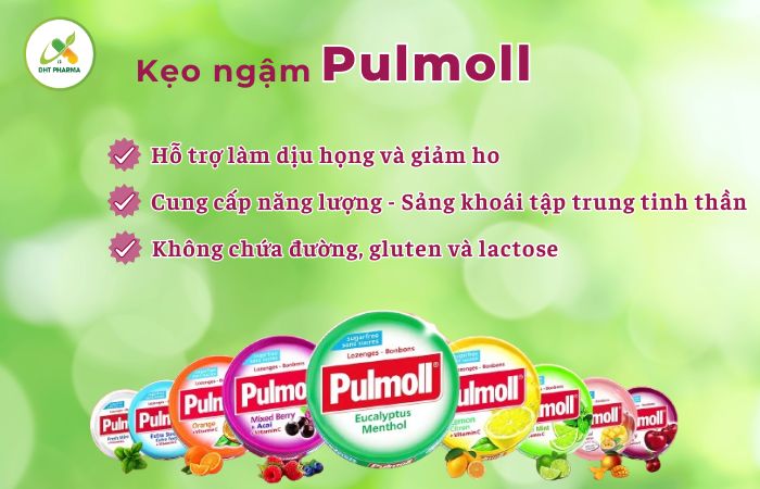 Kẹo ngậm Pulmoll