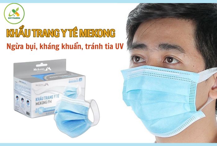 Khẩu trang y tế Mekong PM
