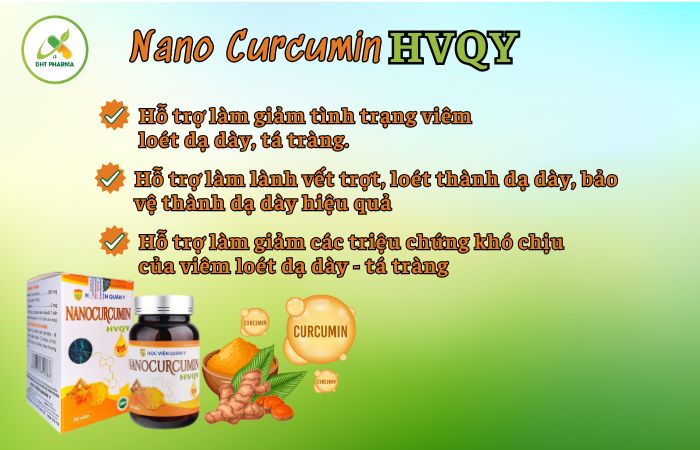 Nano Curcumin Học viện Quân Y