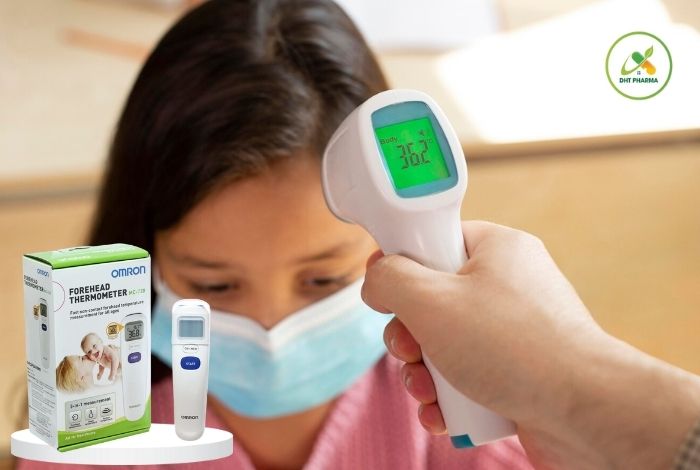 Nhiệt kế điện tử đo trán Omron MC 720