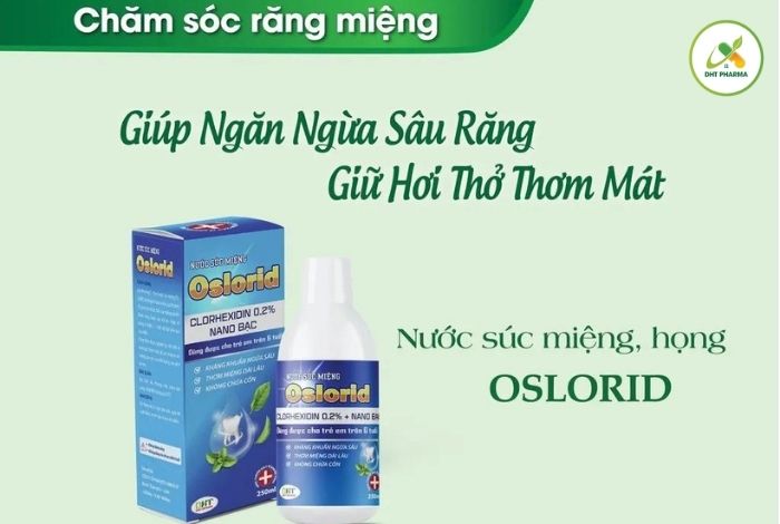 Nước súc miệng Oslorid
