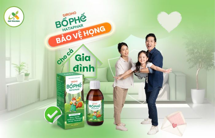 Siroho Bổ phế Hataphar